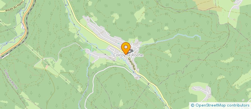 localisation de l'entreprise MONSIEUR CHRISTOPHE BENOIT  COLROY-LA-ROCHE