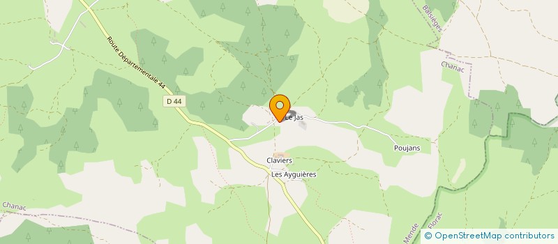 localisation de l'entreprise MONSIEUR CHRISTOPHE BENONI  CHANAC