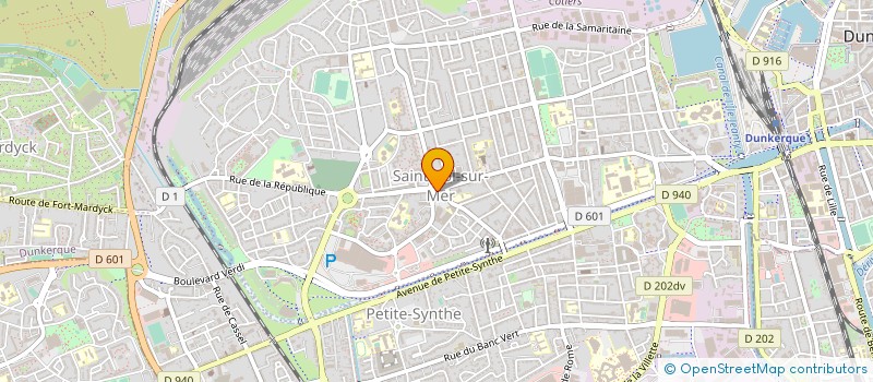 localisation de l'entreprise MONSIEUR CHRISTOPHE BERA à DUNKERQUE