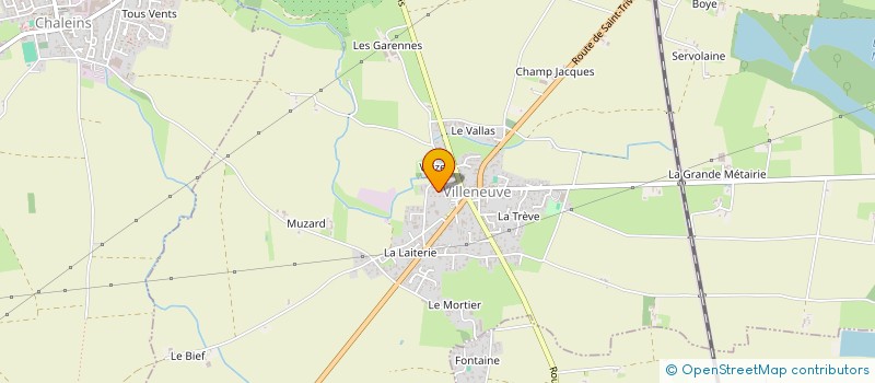 localisation de l'entreprise MONSIEUR CHRISTOPHE BERAT  VILLENEUVE