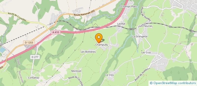 localisation de l'entreprise MONSIEUR CHRISTOPHE BERCHET à LA ROCHE-SUR-FORON