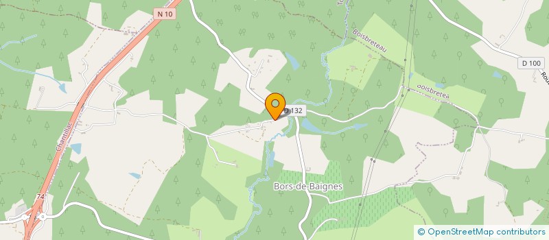 localisation de l'entreprise MONSIEUR CHRISTOPHE BERGEON à BORS (CANTON DE CHARENTE-SUD)
