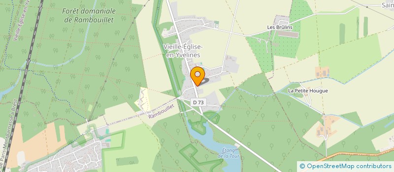 localisation de l'entreprise MONSIEUR CHRISTOPHE BERGERAND à VIEILLE-EGLISE-EN-YVELINES