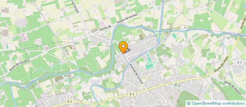 localisation de l'entreprise MONSIEUR CHRISTOPHE BERGOT  ROBION