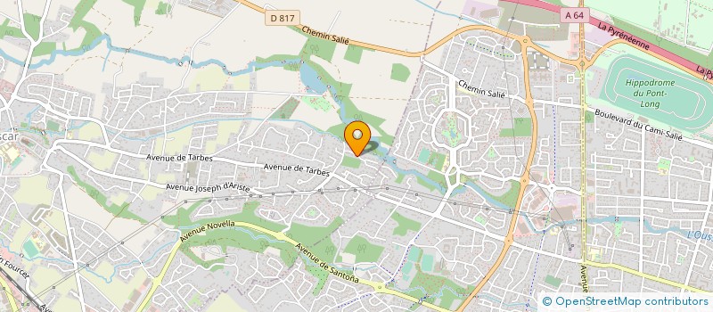 localisation de l'entreprise MONSIEUR CHRISTOPHE BERLIAT  POEY-DE-LESCAR