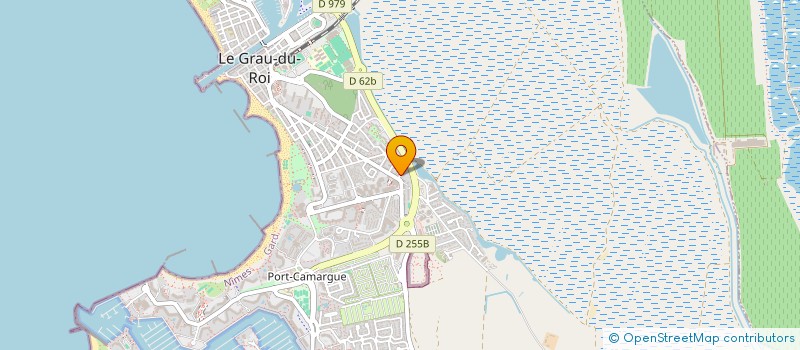 localisation de l'entreprise MONSIEUR CHRISTOPHE BERNAMONT  LE GRAU-DU-ROI