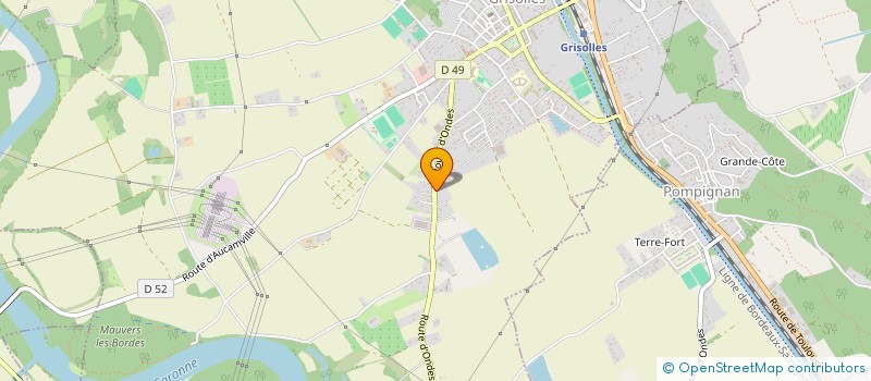 localisation de l'entreprise MONSIEUR CHRISTOPHE BERNARD  POMPIGNAN