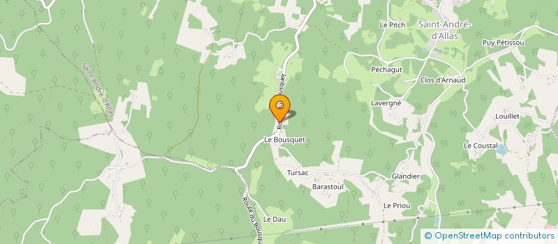 localisation de l'entreprise MONSIEUR CHRISTOPHE BERNARD  SAINT-LEGER