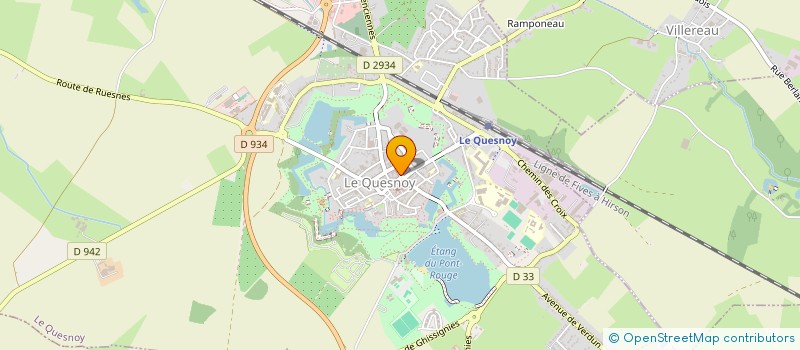 localisation de l'entreprise MONSIEUR CHRISTOPHE BERNARD  LE QUESNOY