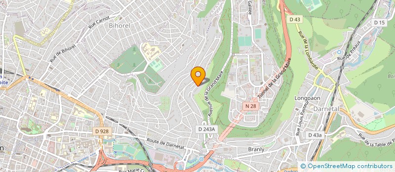 localisation de l'entreprise MONSIEUR CHRISTOPHE BERNARD TESNIERE à ROUEN