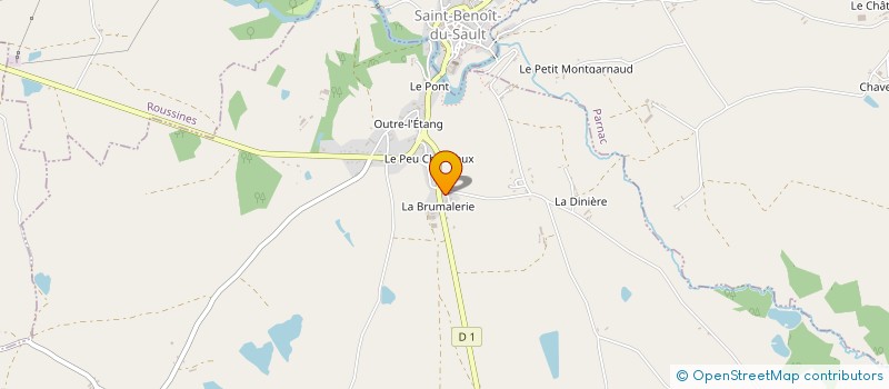 localisation de l'entreprise MONSIEUR CHRISTOPHE BERNERON à LA CHATRE-LANGLIN