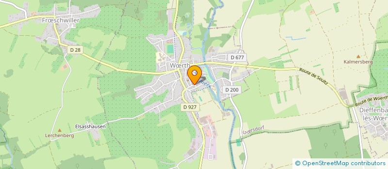 localisation de l'entreprise MONSIEUR CHRISTOPHE BERNHARD  DURRENBACH