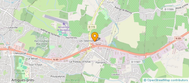 localisation de l'entreprise MONSIEUR CHRISTOPHE BERNIER à YVRAC