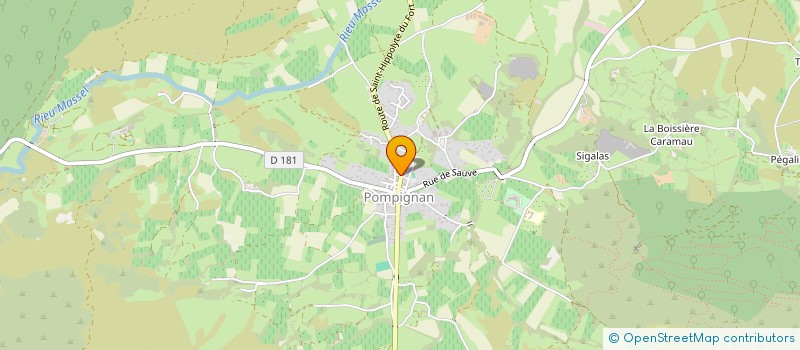 localisation de l'entreprise MONSIEUR CHRISTOPHE BERNIER  POMPIGNAN