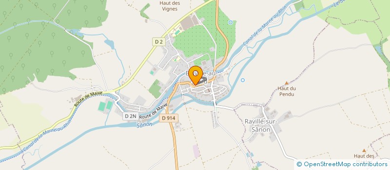 localisation de l'entreprise MONSIEUR CHRISTOPHE BEROT  XURES