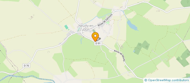 localisation de l'entreprise MONSIEUR CHRISTOPHE BERT  NEUILLY-EN-DUN