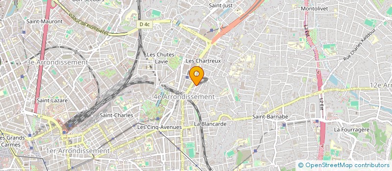 localisation de l'entreprise MONSIEUR CHRISTOPHE BERTIAUX à MARSEILLE