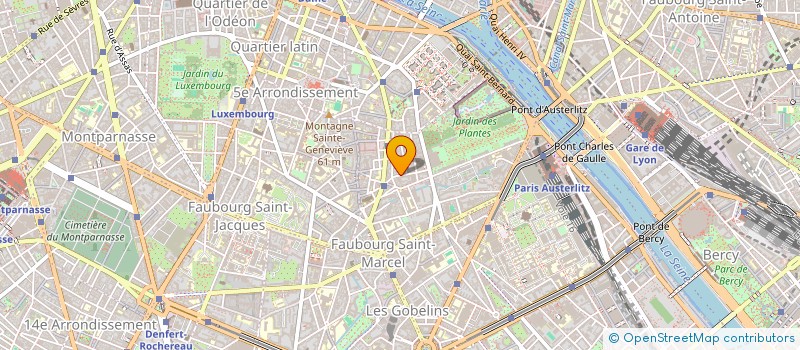 localisation de l'entreprise MONSIEUR CHRISTOPHE BERTRAND  PARIS