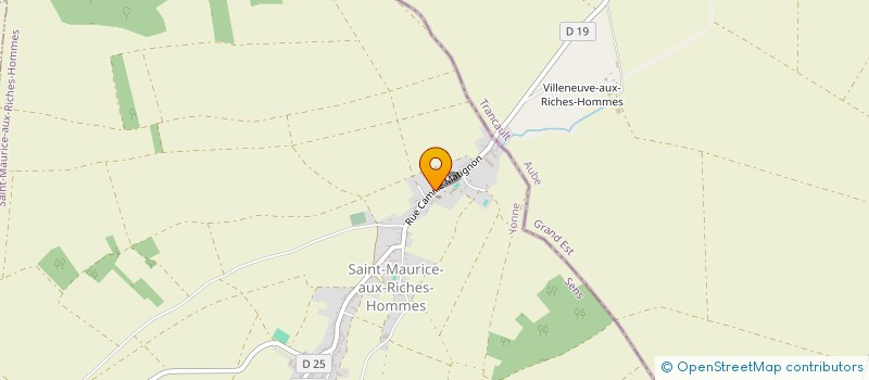 localisation de l'entreprise MONSIEUR CHRISTOPHE BERTRAND  SAINT-MAURICE-AUX-RICHES-HOMMES