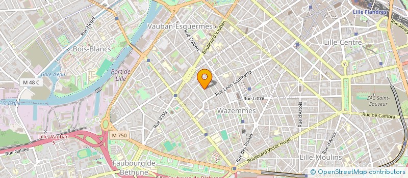 localisation de l'entreprise MONSIEUR CHRISTOPHE BERTRAND à LILLE
