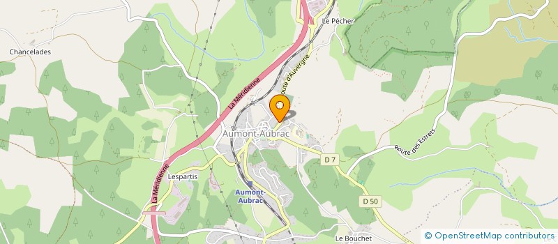 localisation de l'entreprise MONSIEUR CHRISTOPHE BERTUIT à PEYRE EN AUBRAC