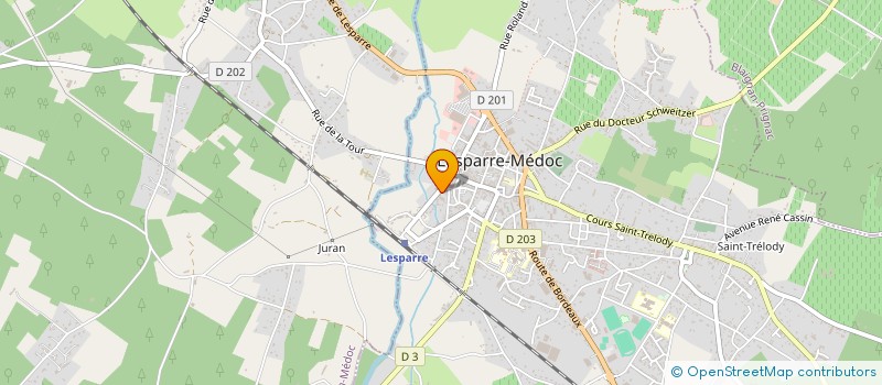 localisation de l'entreprise MONSIEUR CHRISTOPHE BESIERS  LESPARRE-MEDOC