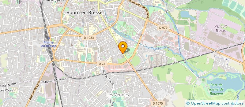 localisation de l'entreprise MONSIEUR CHRISTOPHE BESSARD à BOURG-EN-BRESSE