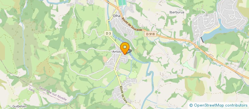 localisation de l'entreprise MONSIEUR CHRISTOPHE BESSONNART à SAINT-PEE-SUR-NIVELLE