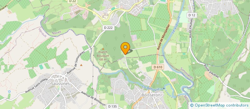 localisation de l'entreprise MONSIEUR CHRISTOPHE BETEILLE  LUSSAN