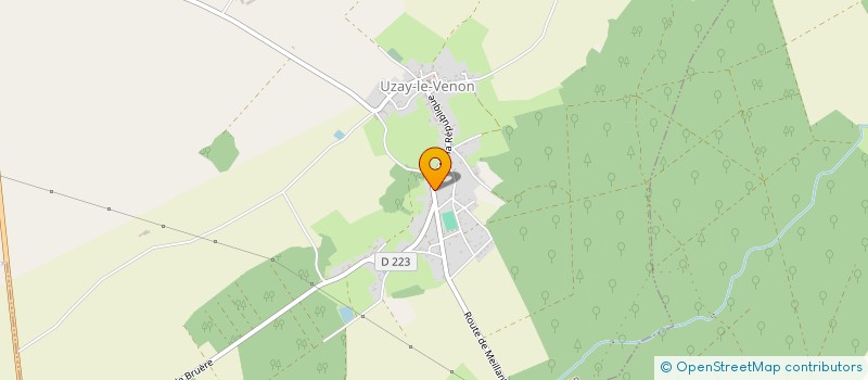 localisation de l'entreprise MONSIEUR CHRISTOPHE BEURDIN  UZAY-LE-VENON