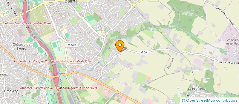 localisation de l'entreprise MONSIEUR CHRISTOPHE BEZARD-FALGAS à BALMA