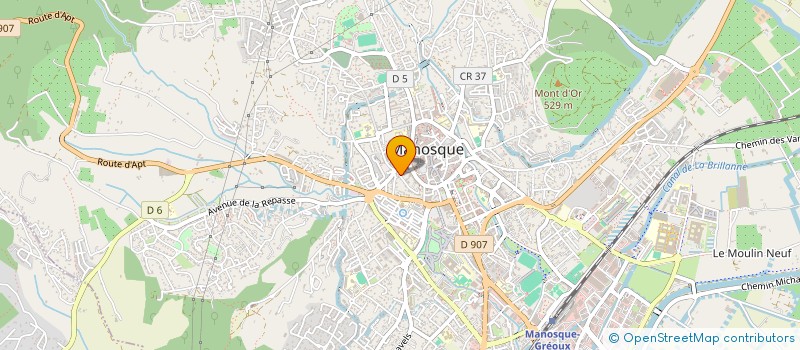 localisation de l'entreprise MONSIEUR CHRISTOPHE BIA à MANOSQUE