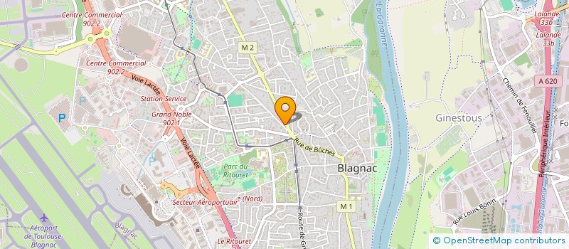 localisation de l'entreprise MONSIEUR CHRISTOPHE BIAMOURET  BEAUZELLE