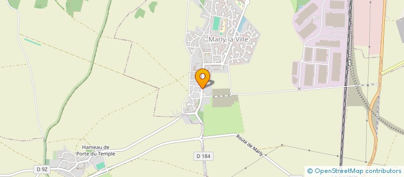localisation de l'entreprise MONSIEUR CHRISTOPHE BILLIARD  MARLY-LA-VILLE