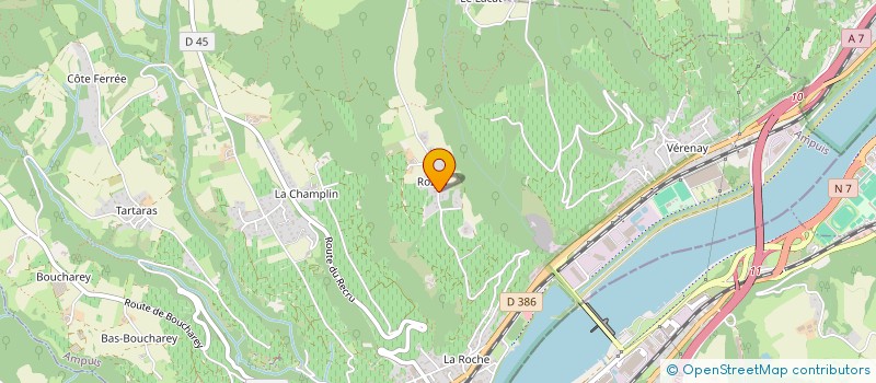 localisation de l'entreprise MONSIEUR CHRISTOPHE BILLON  AMPUIS