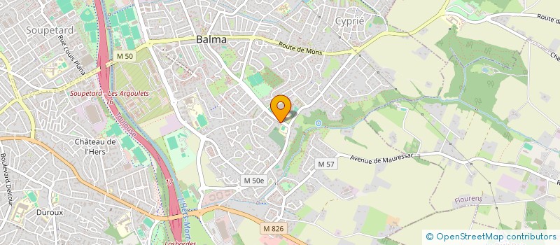 localisation de l'entreprise MONSIEUR CHRISTOPHE BINOTTO  BALMA