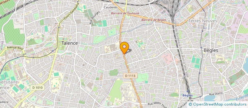 localisation de l'entreprise MONSIEUR CHRISTOPHE BIRIEN à BEGLES