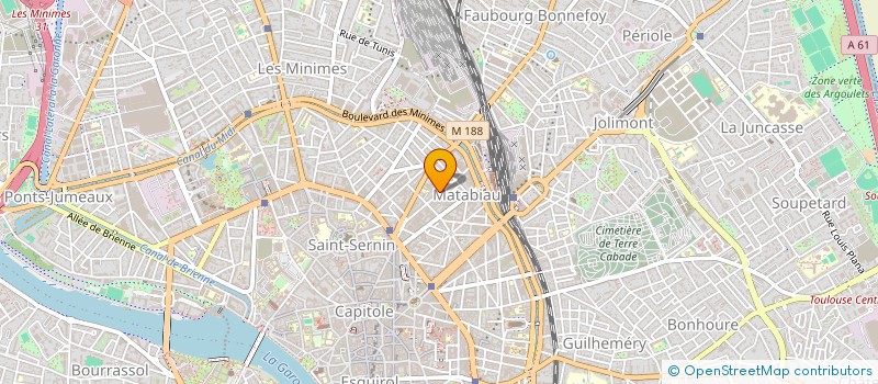 localisation de l'entreprise MONSIEUR CHRISTOPHE BIZAC à TOULOUSE