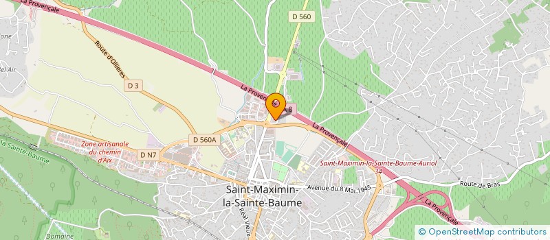 localisation de l'entreprise MONSIEUR CHRISTOPHE BLANC  POURCIEUX