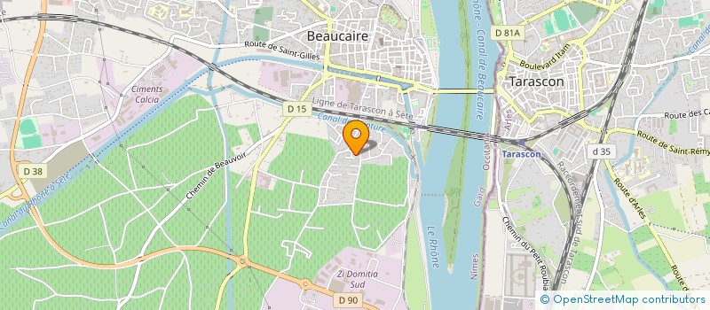 localisation de l'entreprise MONSIEUR CHRISTOPHE BLANC à BEAUCAIRE
