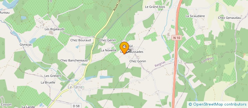 localisation de l'entreprise MONSIEUR CHRISTOPHE BLANCHARD  LE TATRE