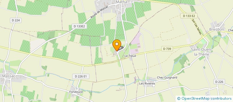 localisation de l'entreprise MONSIEUR CHRISTOPHE BLANCHARD  BEAUVAIS-SUR-MATHA