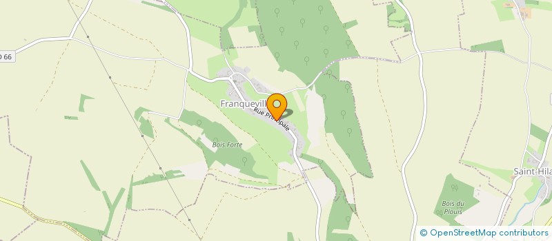 localisation de l'entreprise MONSIEUR CHRISTOPHE BLANCHARD  BERTEAUCOURT-LES-DAMES