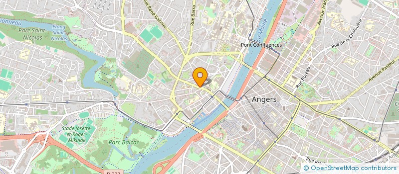 localisation de l'entreprise MONSIEUR CHRISTOPHE BLANCHET à ANGERS