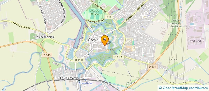 localisation de l'entreprise MONSIEUR CHRISTOPHE BLANCKAERT à GRAVELINES