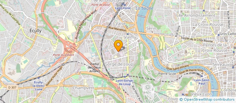 localisation de l'entreprise MONSIEUR CHRISTOPHE BLANDIN  LYON