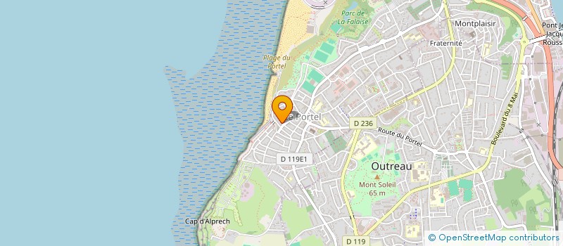 localisation de l'entreprise MONSIEUR CHRISTOPHE BLANPAIN  LE PORTEL