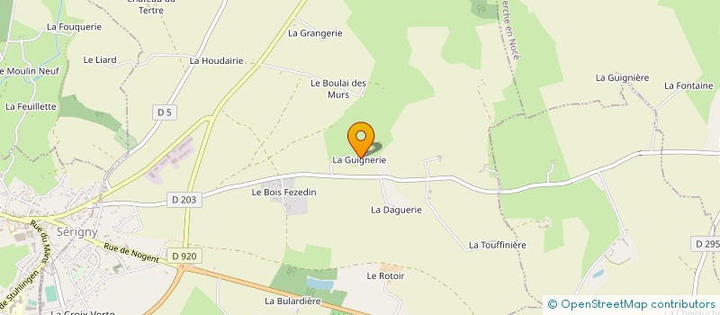 localisation de l'entreprise MONSIEUR CHRISTOPHE BLATRIX à BELFORET-EN-PERCHE