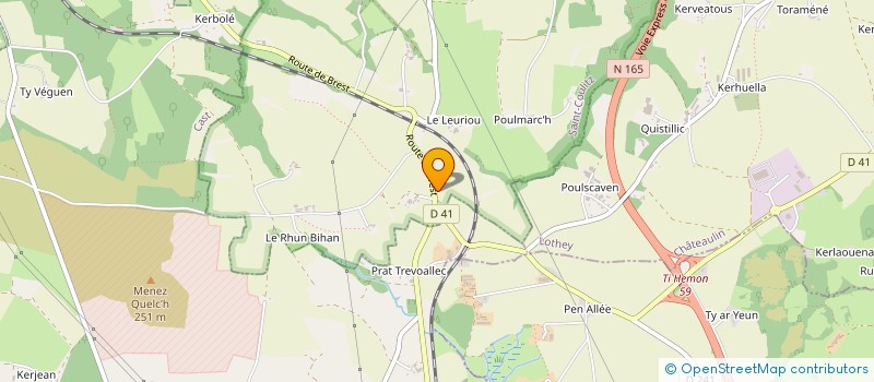 localisation de l'entreprise MONSIEUR CHRISTOPHE BLAVIER  DINEAULT