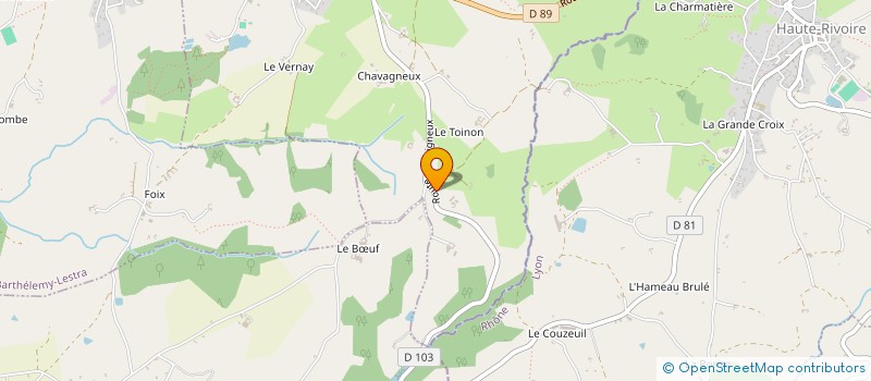 localisation de l'entreprise MONSIEUR CHRISTOPHE BLEIN  SAINT-MARTIN-LESTRA